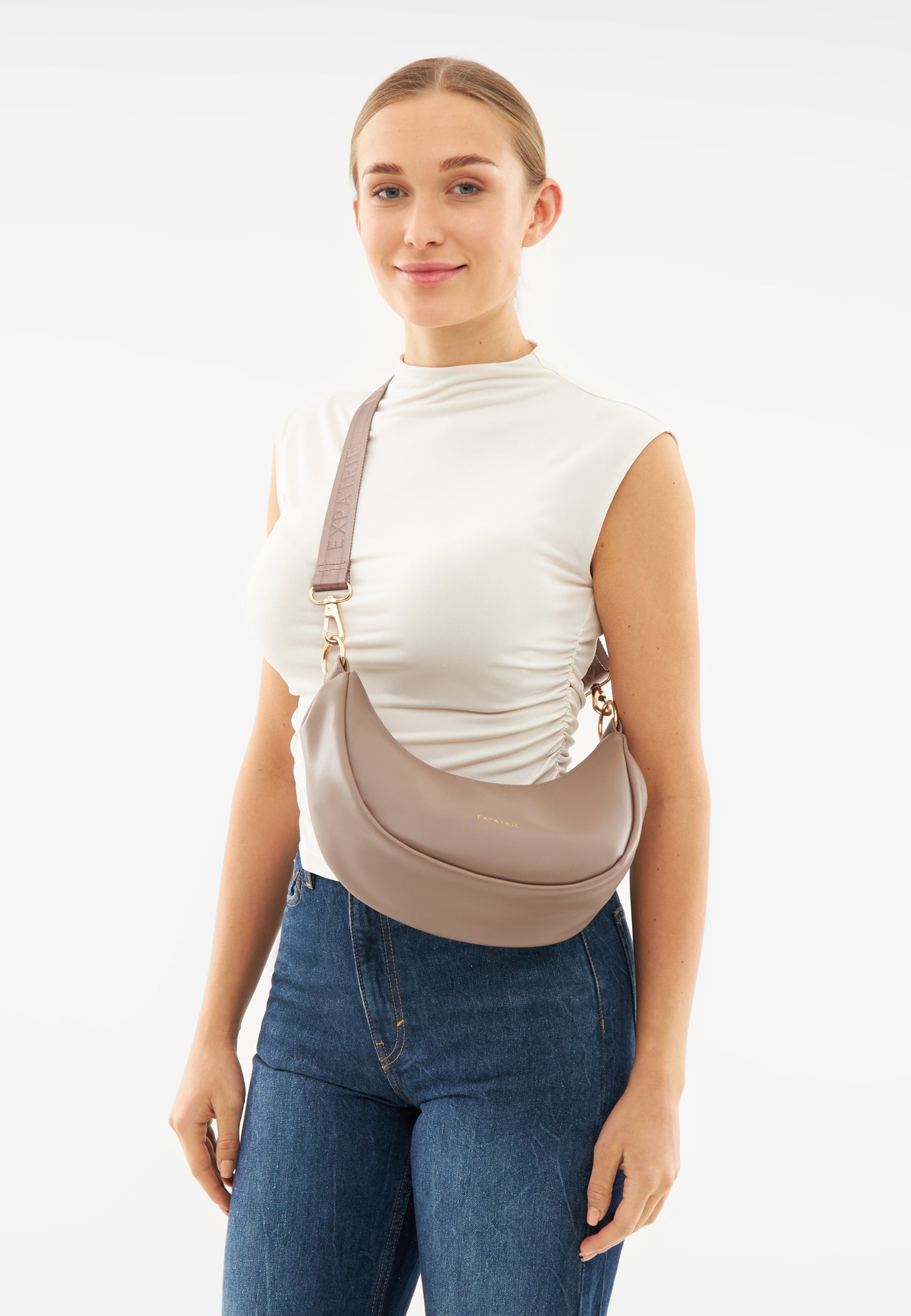 LEA SMALL - HALF MOON BAG