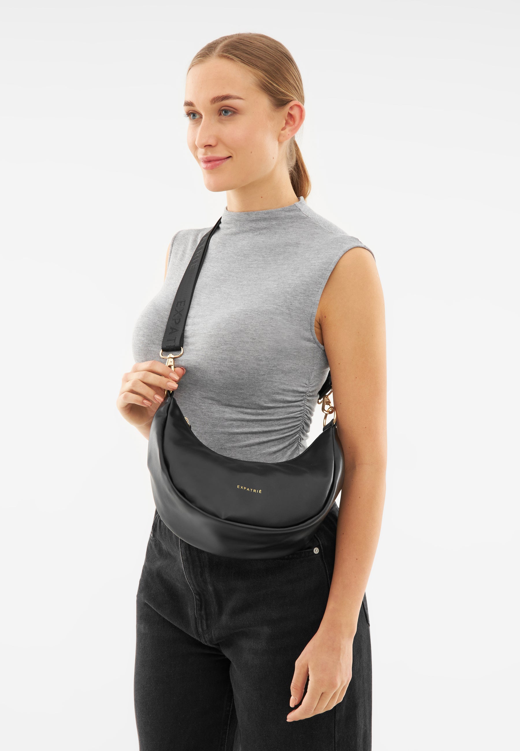 LEA SMALL - HALF MOON BAG