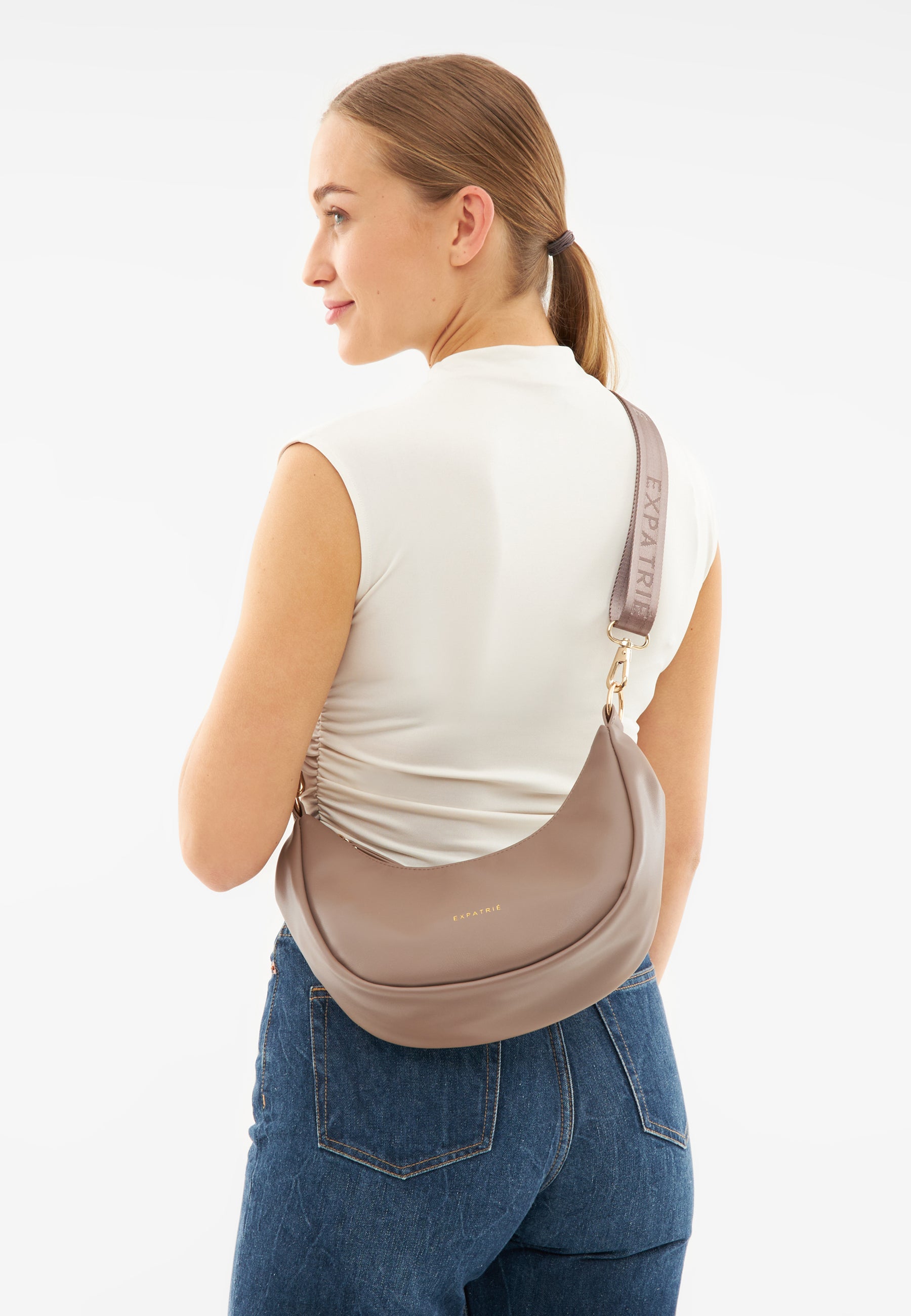 LEA SMALL - HALF MOON BAG