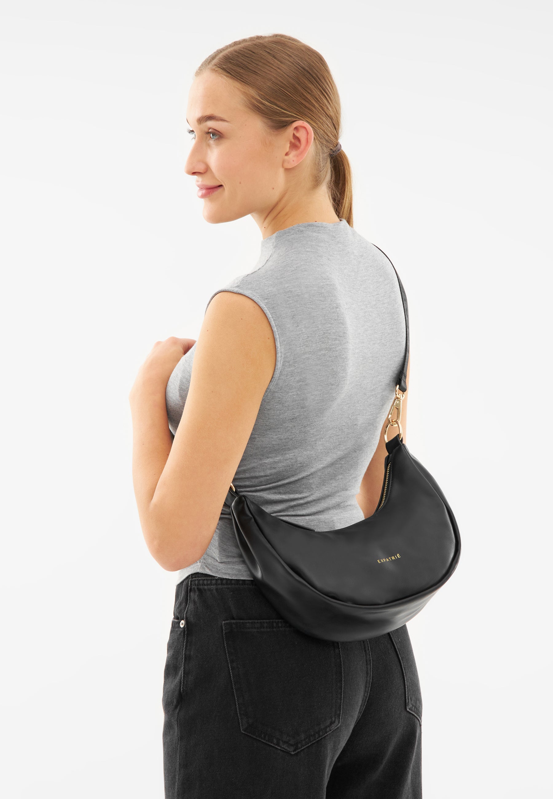 LEA SMALL - HALF MOON BAG