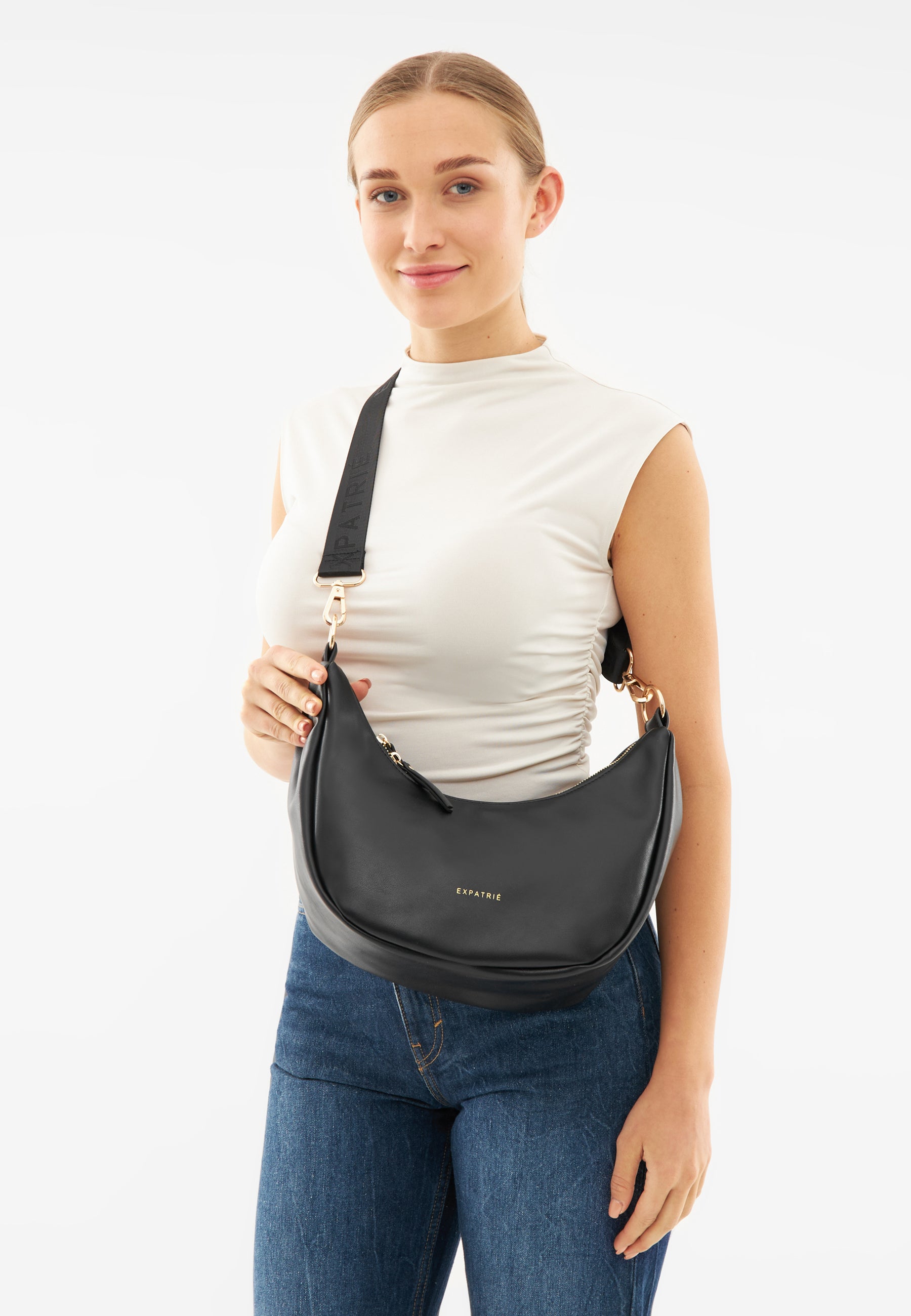 LEA MEDIUM - HALF MOON BAG