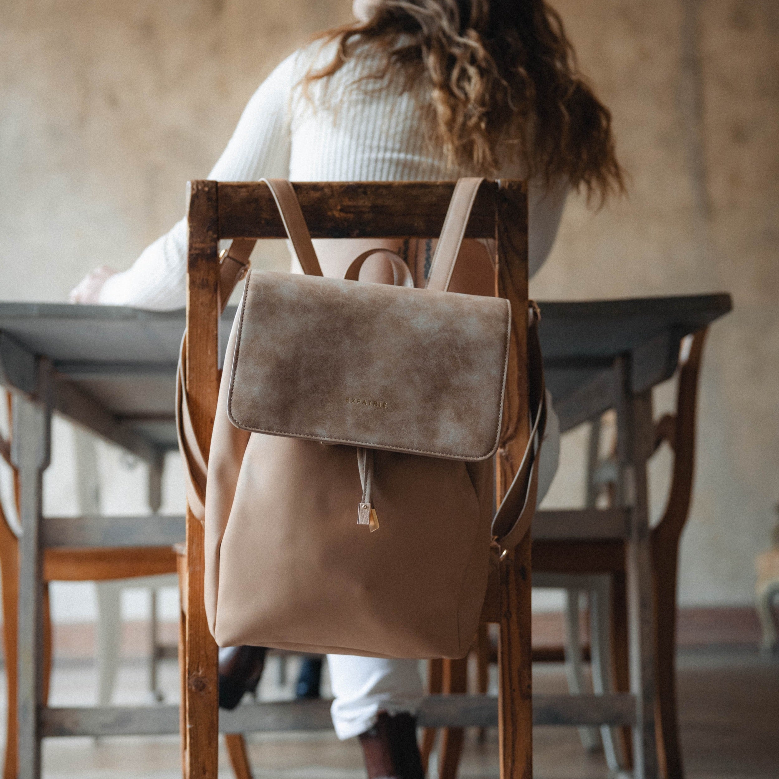 Kunstleder Rucksack Estelle