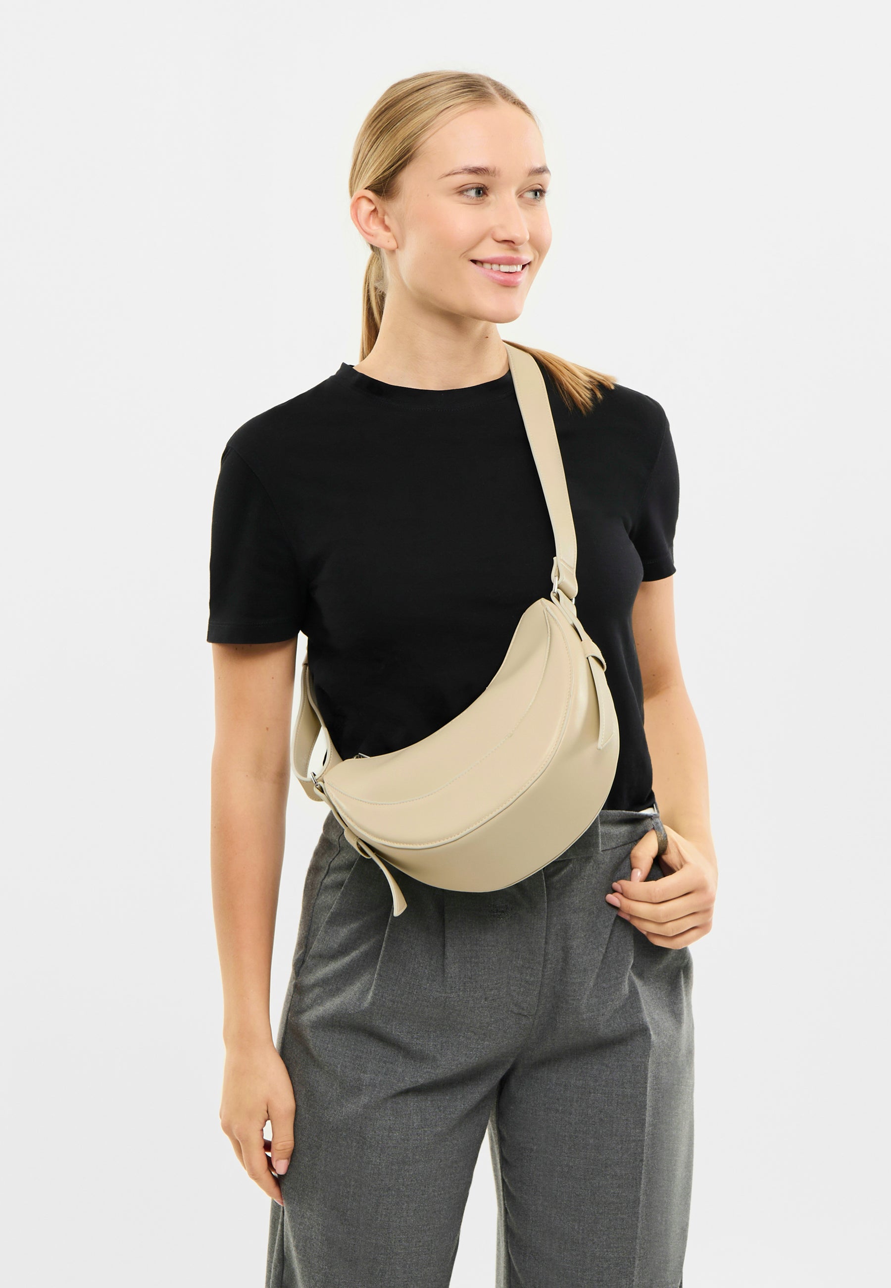 LIVIA - HALF MOON BAG