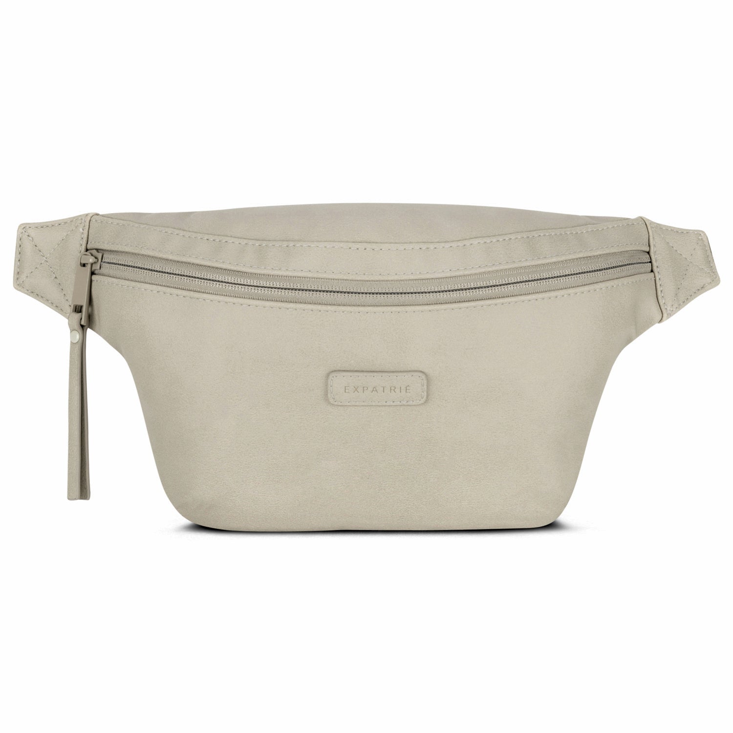 Moderne Hip Bag aus hochwertigem Kunstleder. #farbe_beige
