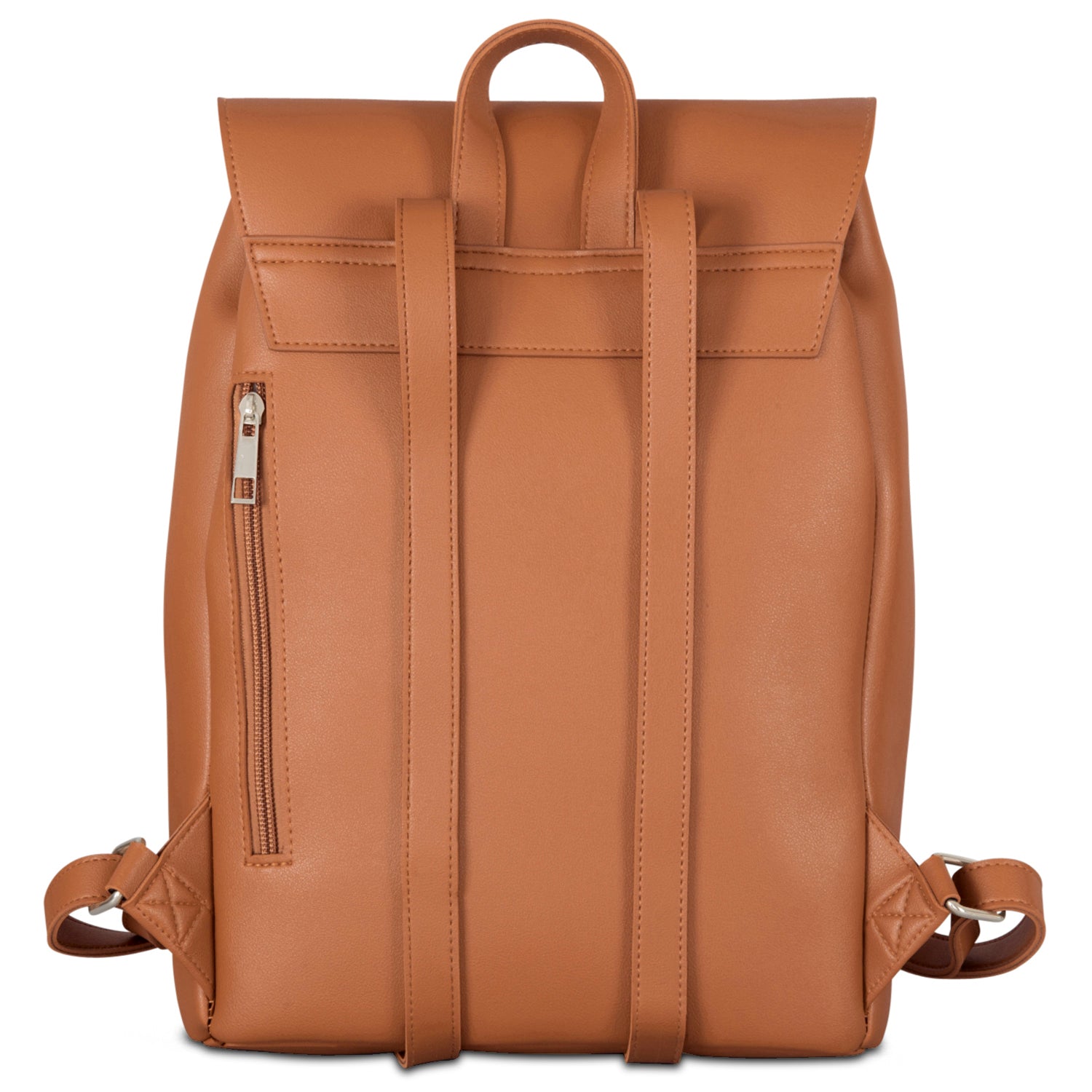 Moderner & zeitloser Kunstleder Rucksack