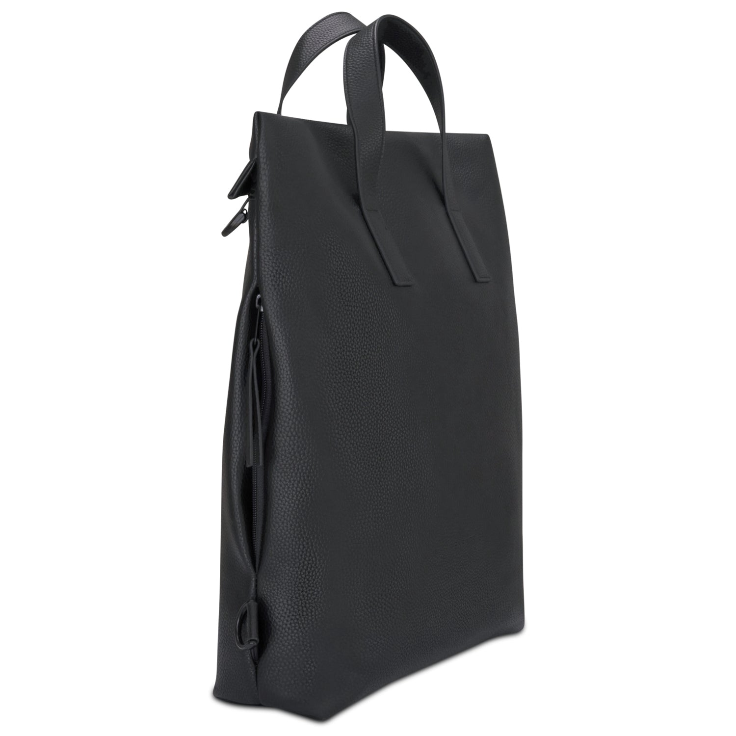 Business Ledertasche in schwarz
