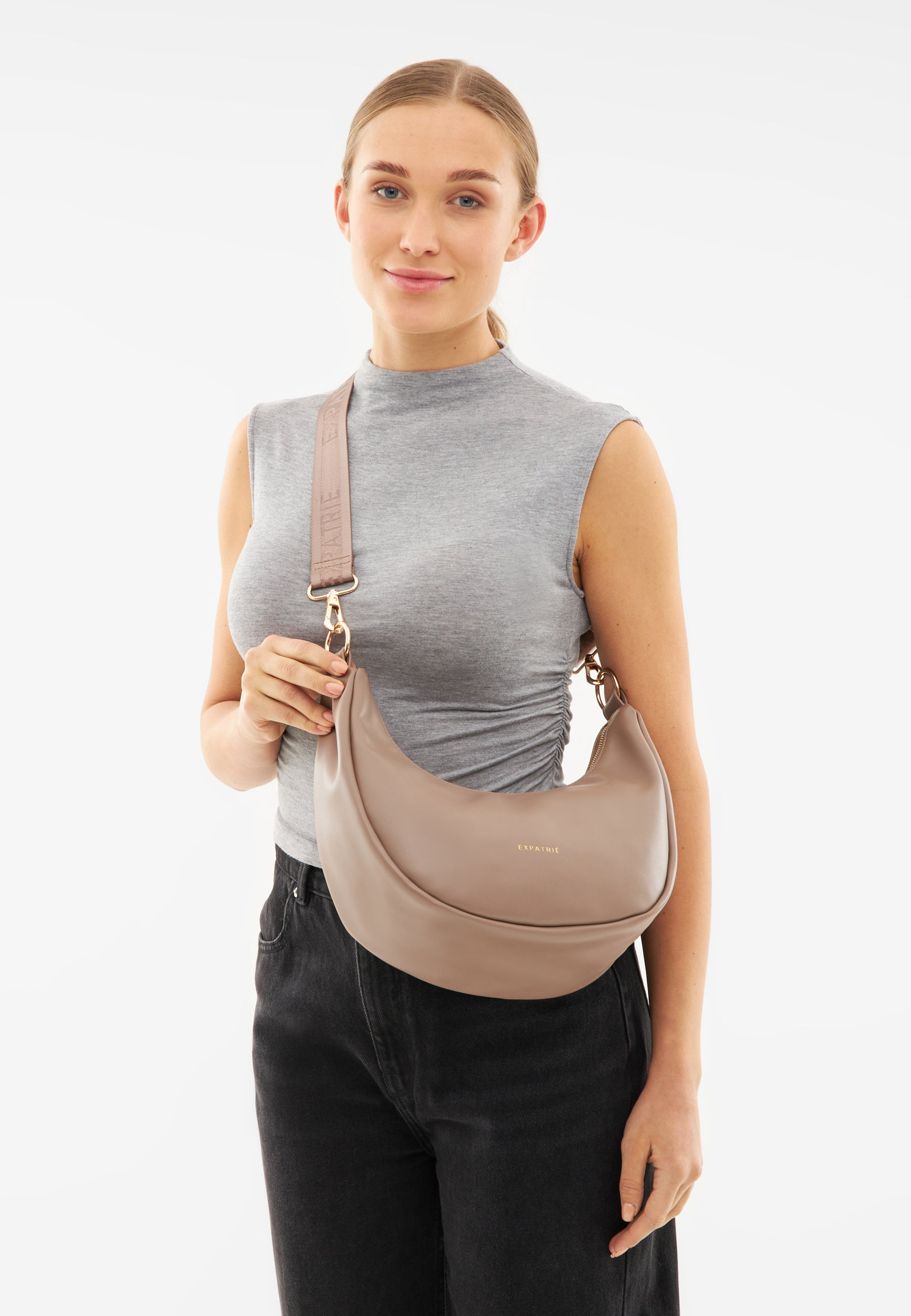 LEA MEDIUM - HALF MOON BAG
