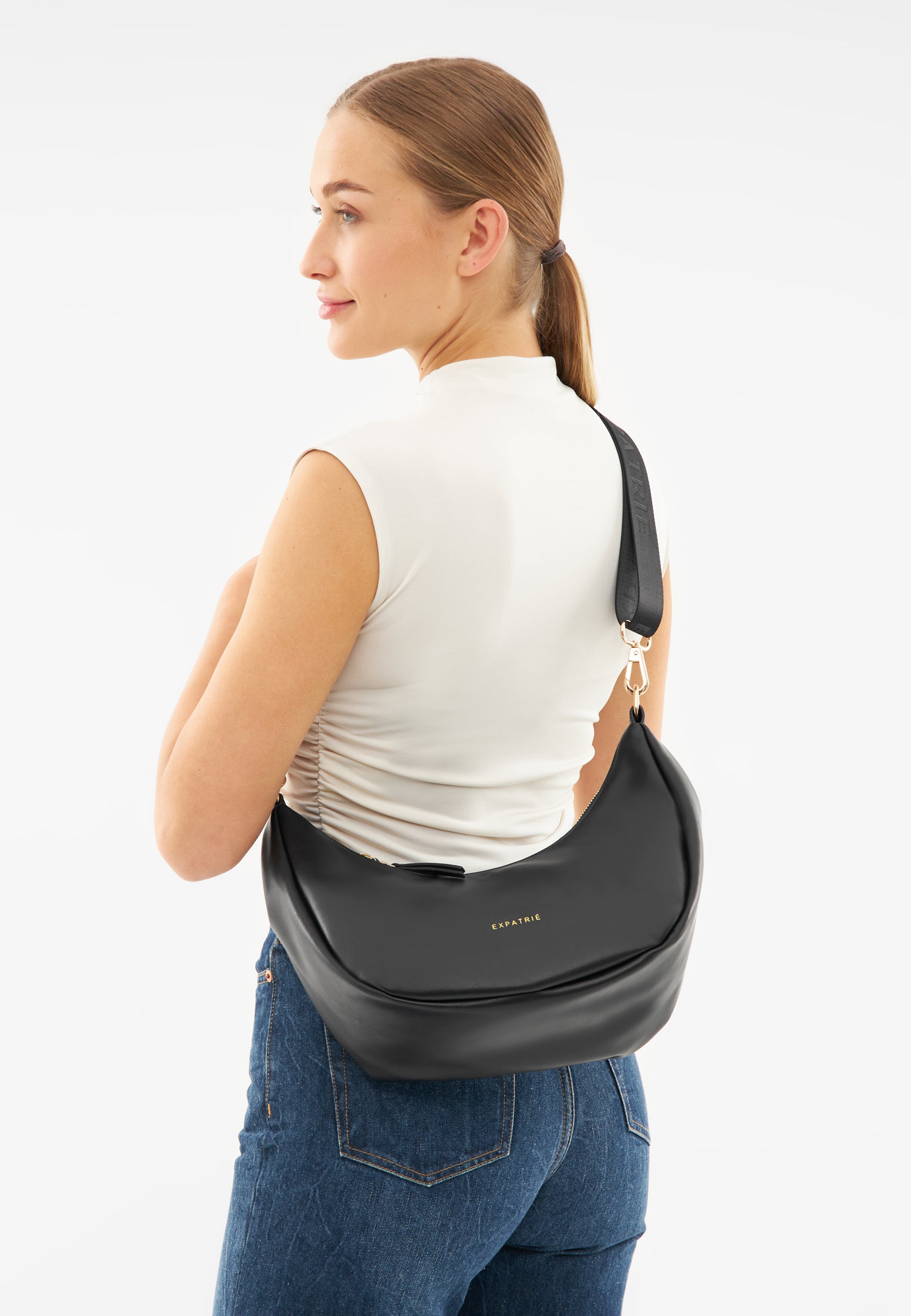 LEA MEDIUM - HALF MOON BAG