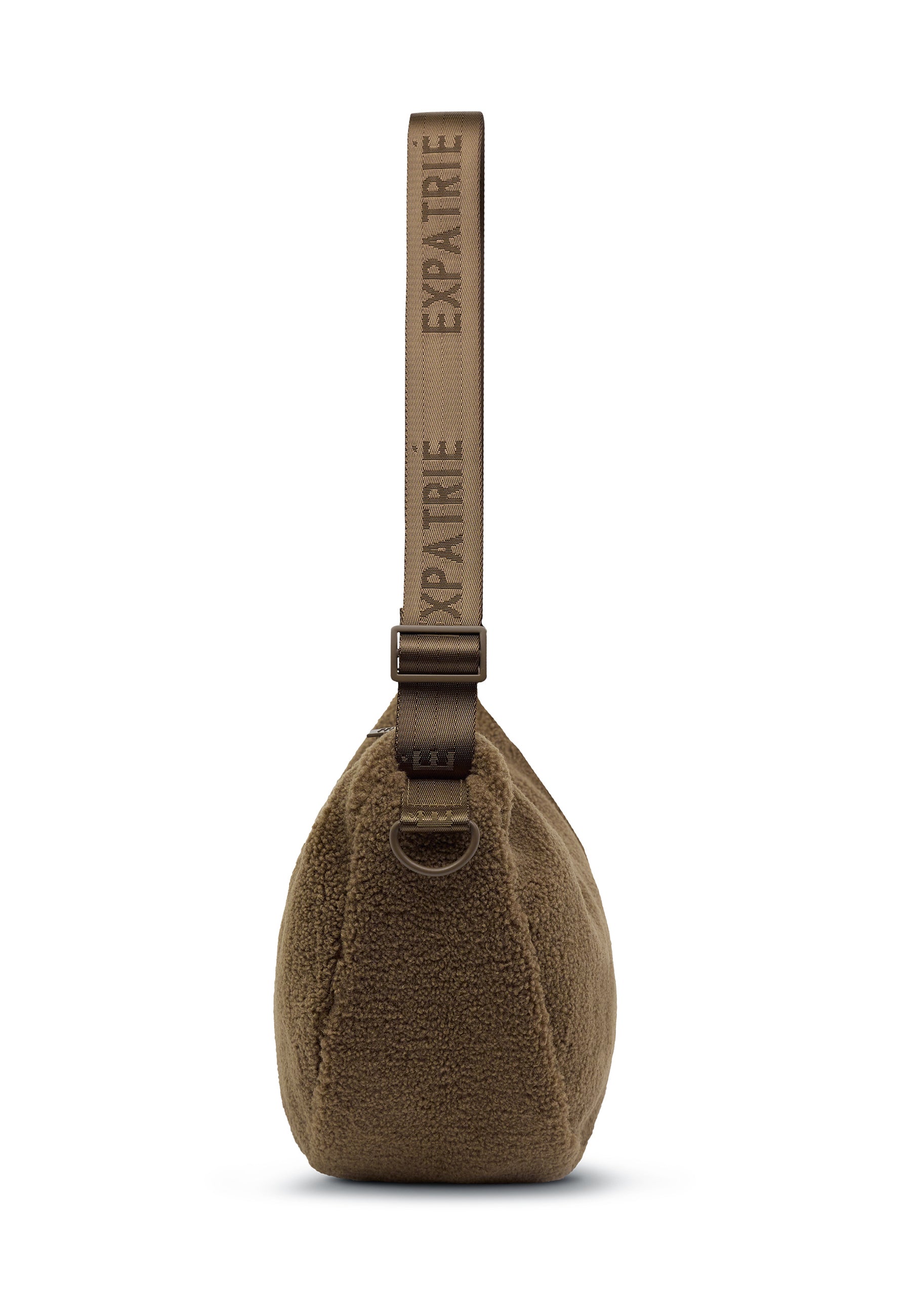 LENI - TEDDY HALF MOON BAG