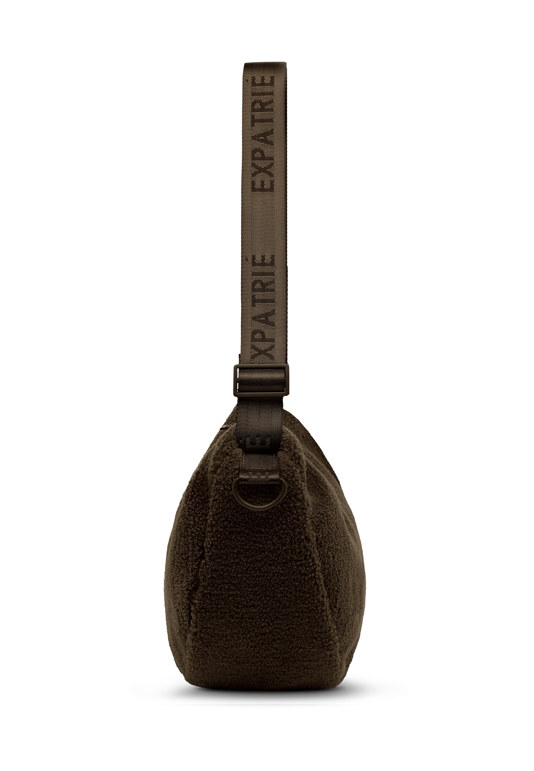 LENI - TEDDY HALF MOON BAG