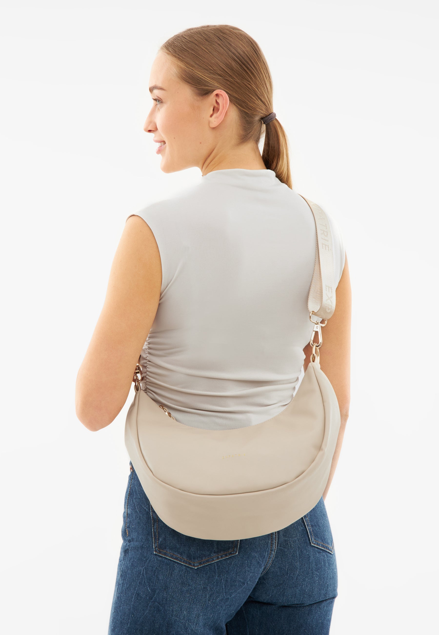 LEA MEDIUM - HALF MOON BAG