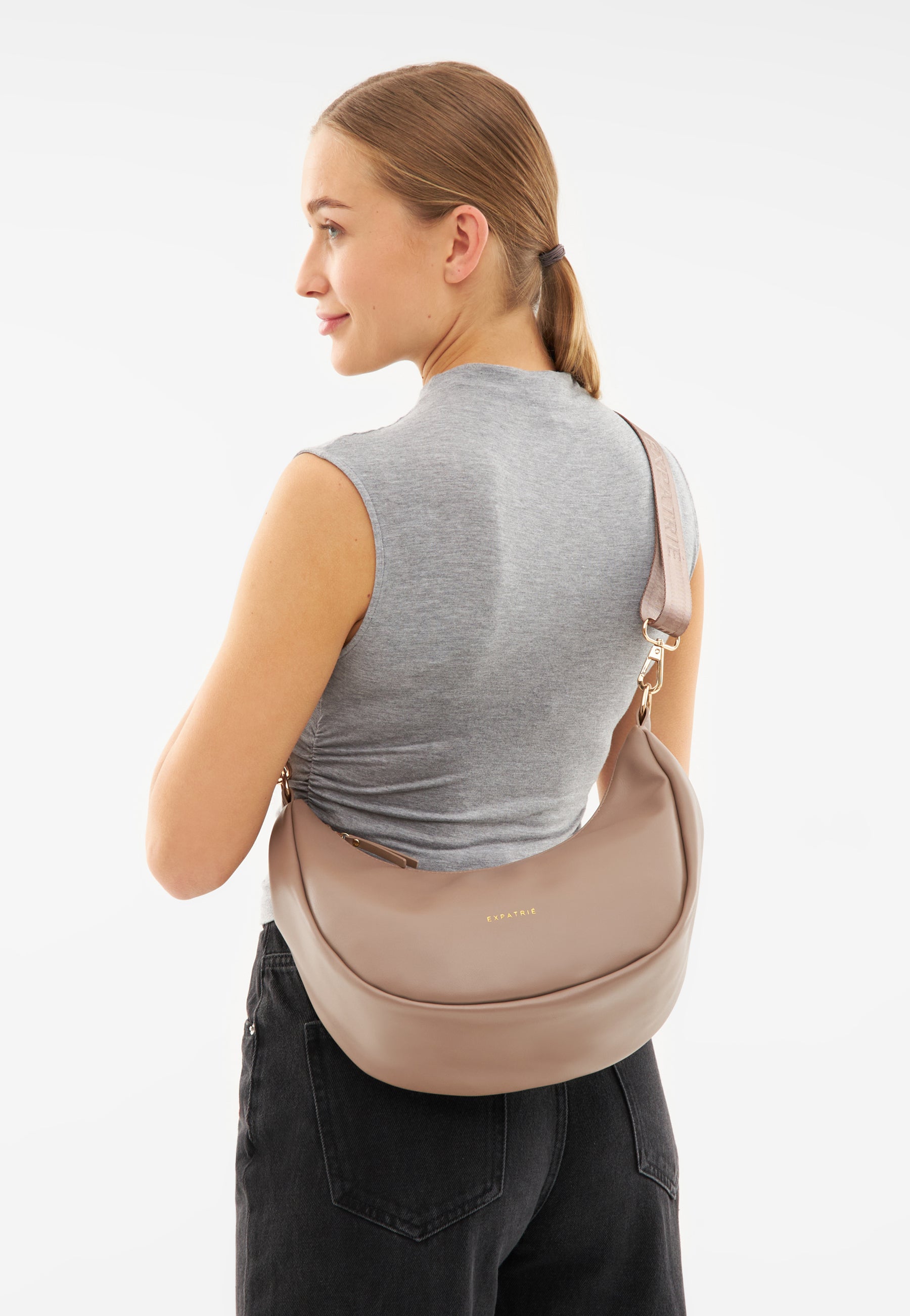 LEA MEDIUM - HALF MOON BAG