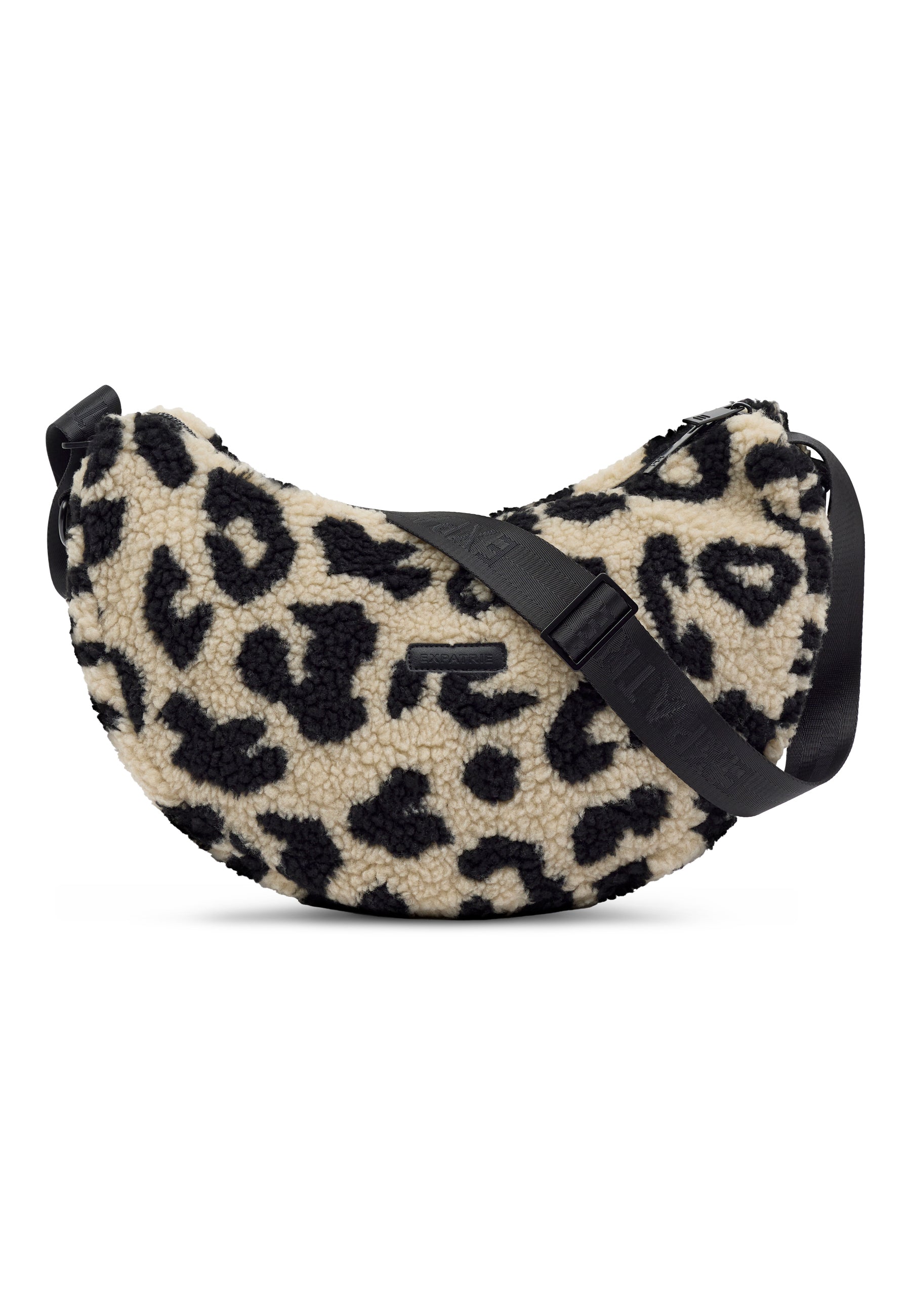 LENI - TEDDY HALF MOON BAG