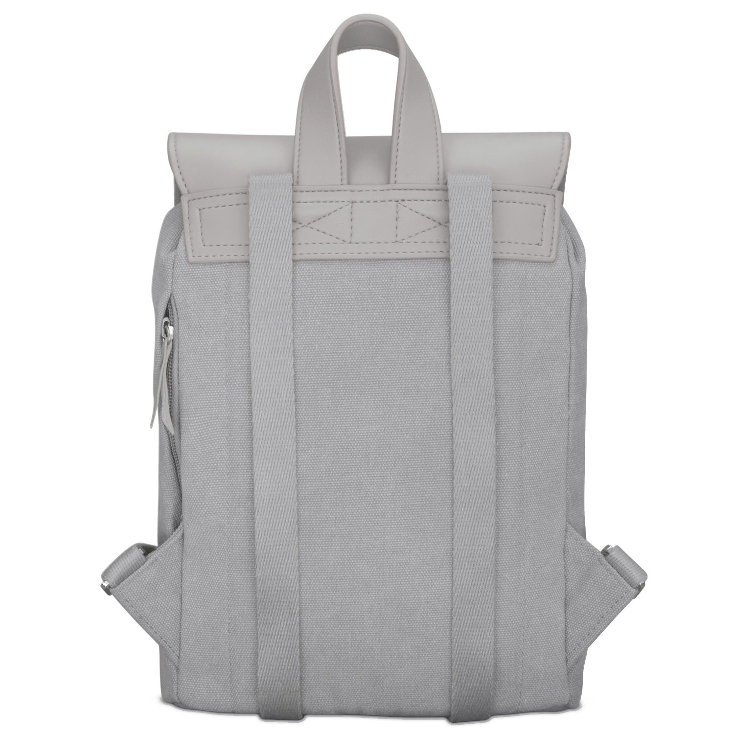 Kleiner Canvas Leder Rucksack für den Alltag